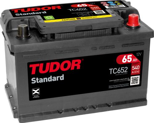 Tudor TC652 - Стартерная аккумуляторная батарея, АКБ autospares.lv