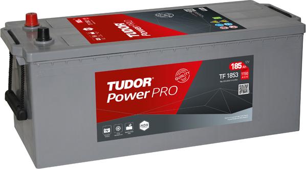 Tudor TF1853 - Стартерная аккумуляторная батарея, АКБ autospares.lv