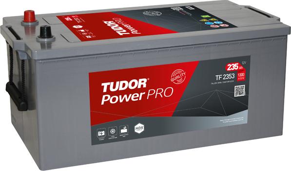 Tudor TF2353 - Стартерная аккумуляторная батарея, АКБ autospares.lv