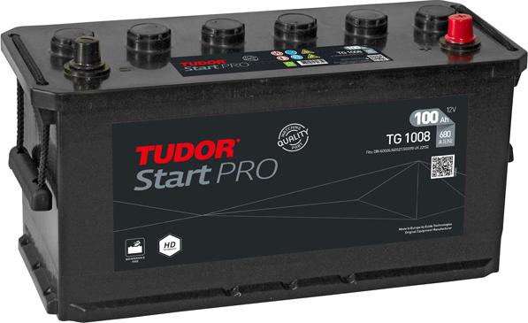 Tudor TG1008 - Стартерная аккумуляторная батарея, АКБ autospares.lv