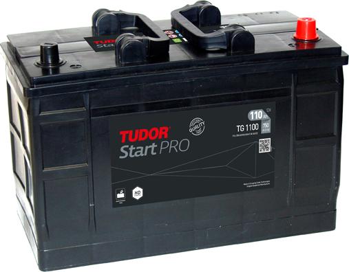 Tudor TG1100 - Стартерная аккумуляторная батарея, АКБ autospares.lv