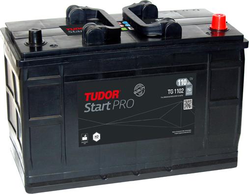 Tudor TG1102 - Стартерная аккумуляторная батарея, АКБ autospares.lv