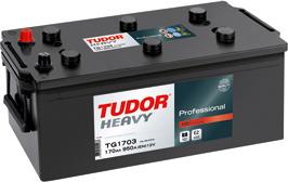 Tudor TG1703 - Стартерная аккумуляторная батарея, АКБ autospares.lv