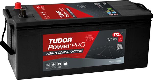 Tudor TJ1723 - Стартерная аккумуляторная батарея, АКБ autospares.lv