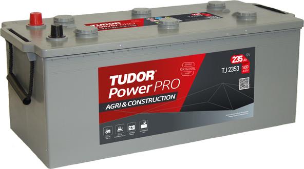 Tudor TJ2353 - Стартерная аккумуляторная батарея, АКБ autospares.lv