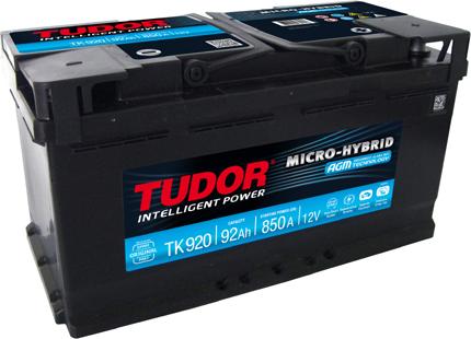 Tudor TK920 - Стартерная аккумуляторная батарея, АКБ autospares.lv