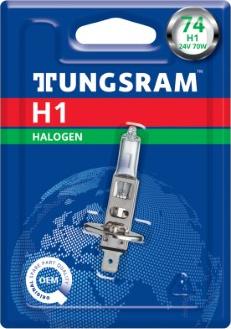 Tungsram 93108005 - Лампа накаливания, фара с автоматической системой стабилизации autospares.lv