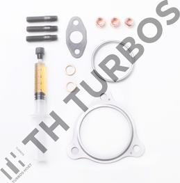 TURBO'S HOET TT1104329 - Установочный комплект, турбокомпрессор autospares.lv