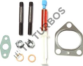 TURBO'S HOET TT1100847 - Установочный комплект, турбокомпрессор autospares.lv