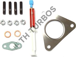 TURBO'S HOET TT1100291 - Установочный комплект, турбокомпрессор autospares.lv