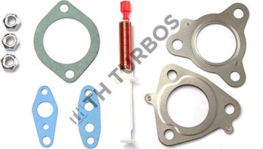 TURBO'S HOET TT1103950 - Установочный комплект, турбокомпрессор autospares.lv