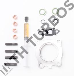 TURBO'S HOET TT2100713 - Установочный комплект, турбокомпрессор autospares.lv