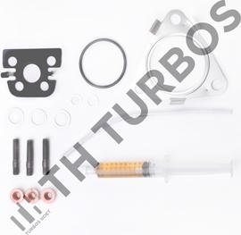 TURBO'S HOET TT2100732 - Установочный комплект, турбокомпрессор autospares.lv