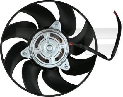 TYC 802-1004 - Вентилятор, охлаждение двигателя autospares.lv