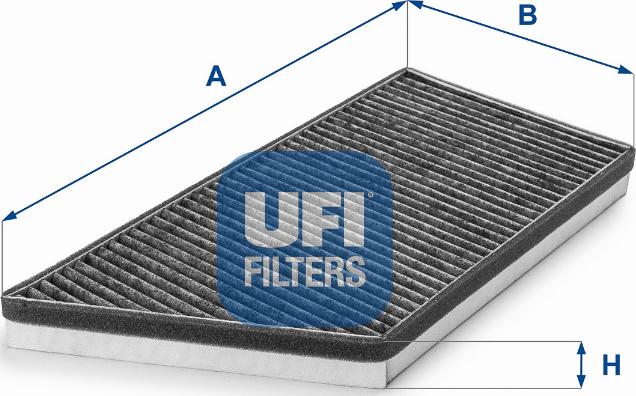 UFI 54.194.00 - Фильтр воздуха в салоне autospares.lv