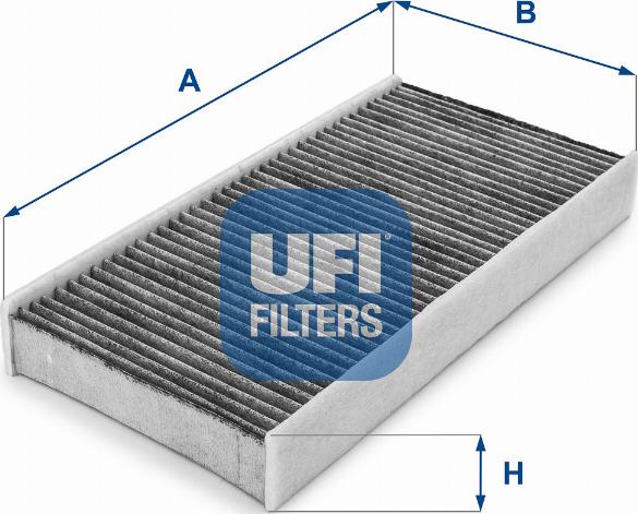 UFI 54.142.00 - Фильтр воздуха в салоне autospares.lv