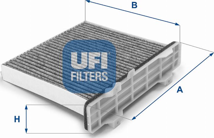 UFI 54.147.00 - Фильтр воздуха в салоне autospares.lv