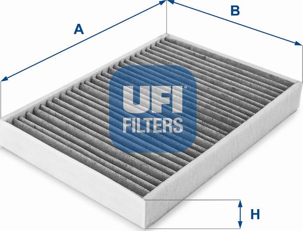 UFI 54.159.00 - Фильтр воздуха в салоне autospares.lv