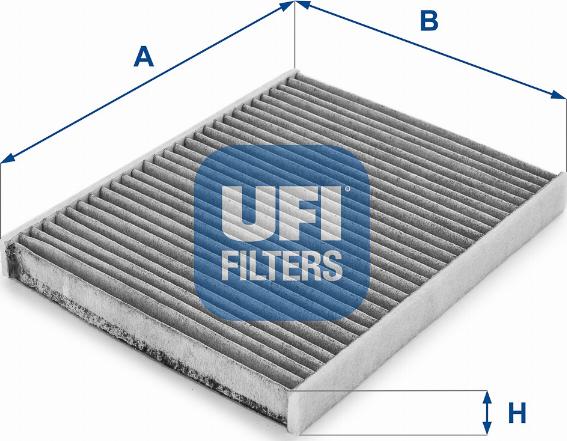 UFI 54.103.00 - Фильтр воздуха в салоне autospares.lv