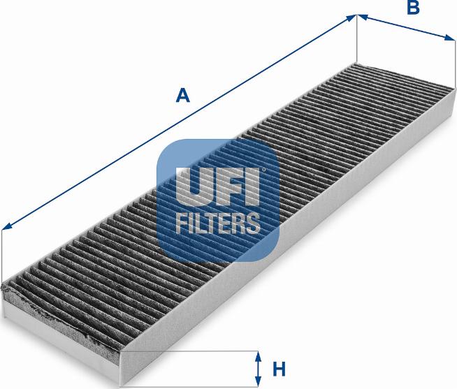 UFI 54.118.00 - Фильтр воздуха в салоне autospares.lv