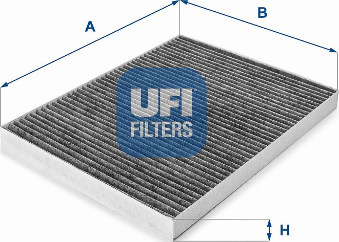 UFI 54.112.00 - Фильтр воздуха в салоне autospares.lv