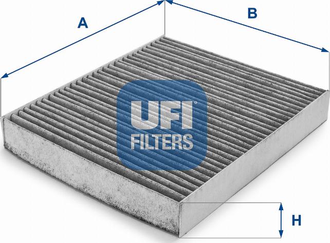 UFI 54.136.00 - Фильтр воздуха в салоне autospares.lv