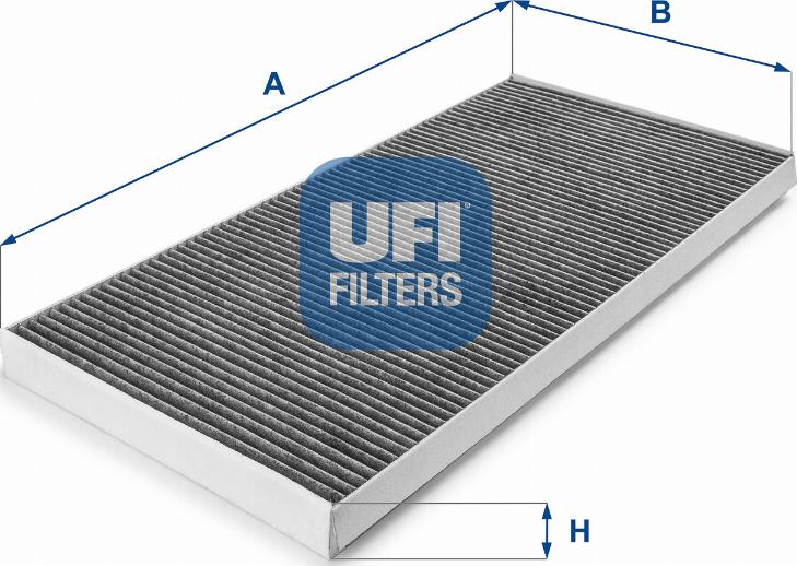 UFI 54.128.00 - Фильтр воздуха в салоне autospares.lv