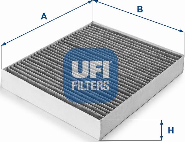 UFI 54.178.00 - Фильтр воздуха в салоне autospares.lv