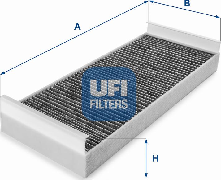 UFI 54.177.00 - Фильтр воздуха в салоне autospares.lv