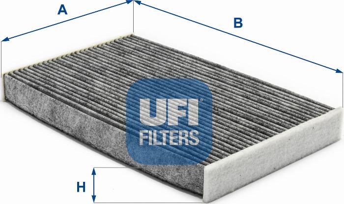 UFI 54.319.00 - Фильтр воздуха в салоне autospares.lv