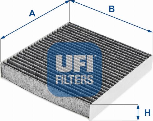 UFI 54.248.00 - Фильтр воздуха в салоне autospares.lv