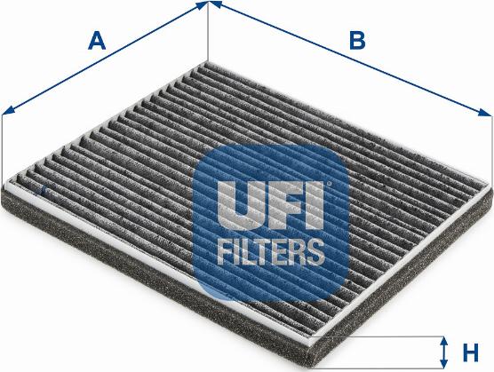 UFI 54.264.00 - Фильтр воздуха в салоне autospares.lv