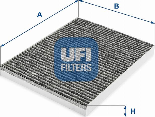 UFI 54.263.00 - Фильтр воздуха в салоне autospares.lv