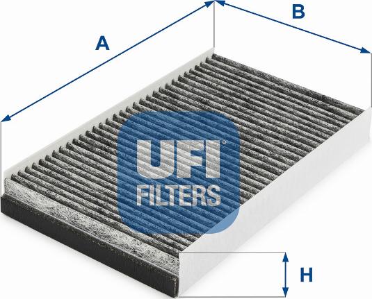 UFI 54.267.00 - Фильтр воздуха в салоне autospares.lv