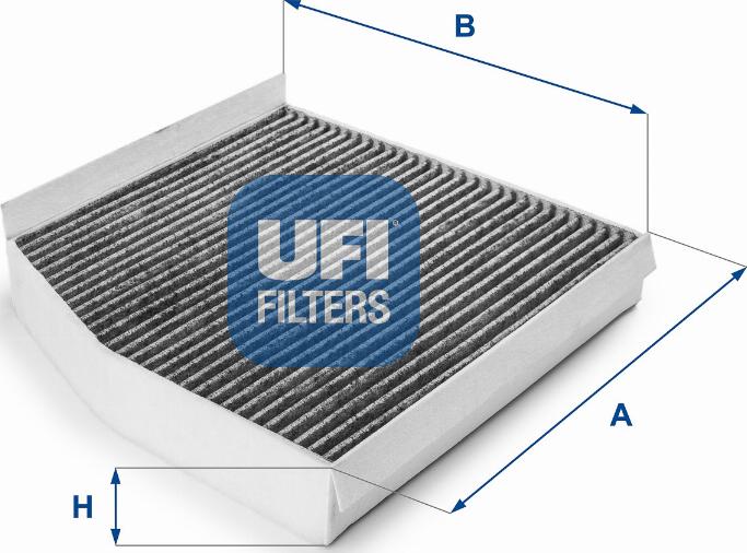 UFI 54.236.00 - Фильтр воздуха в салоне autospares.lv