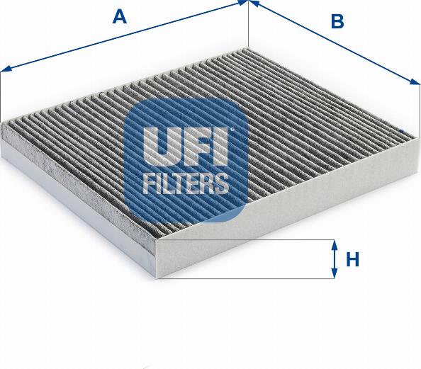 UFI 54.238.00 - Фильтр воздуха в салоне autospares.lv