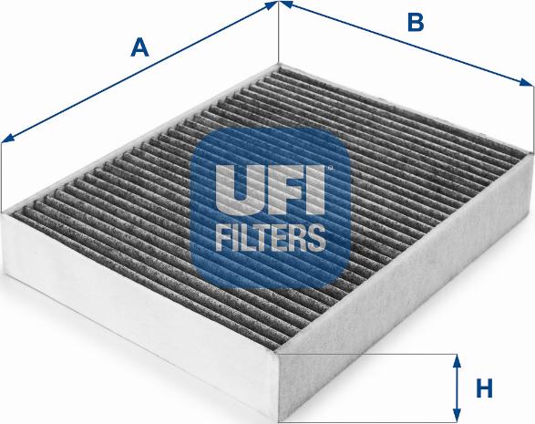 UFI 54.226.00 - Фильтр воздуха в салоне autospares.lv