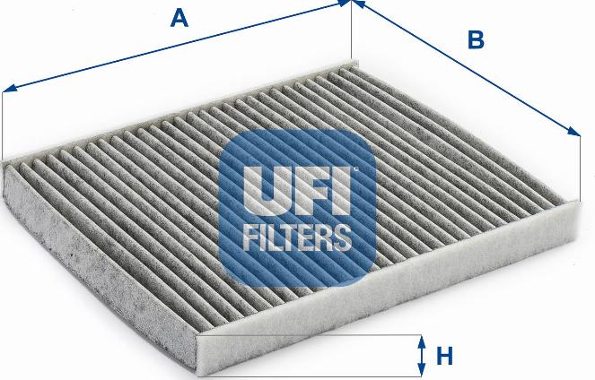 UFI 54.221.00 - Фильтр воздуха в салоне autospares.lv