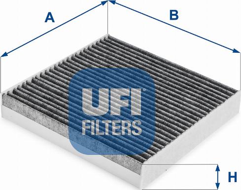 UFI 54.274.00 - Фильтр воздуха в салоне autospares.lv