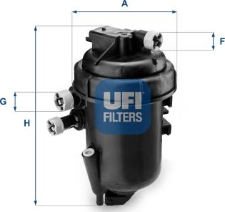 UFI 55.084.00 - Топливный фильтр autospares.lv