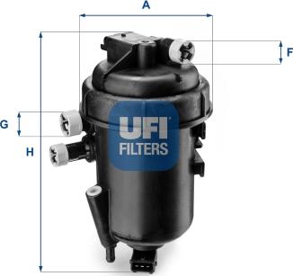 UFI 55.112.00 - Топливный фильтр autospares.lv