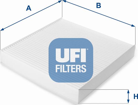 UFI 53.039.00 - Фильтр воздуха в салоне autospares.lv