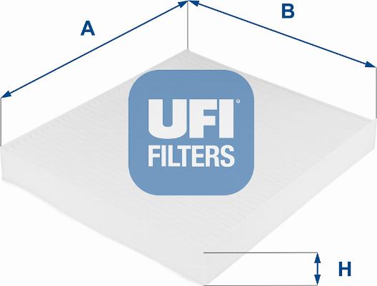 UFI 53.031.00 - Фильтр воздуха в салоне autospares.lv