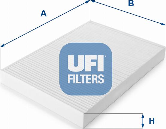 UFI 53.032.00 - Фильтр воздуха в салоне autospares.lv