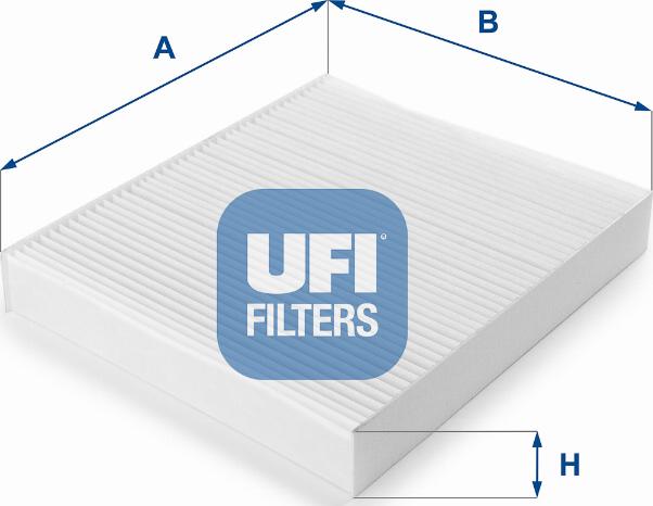 UFI 53.102.00 - Фильтр воздуха в салоне autospares.lv