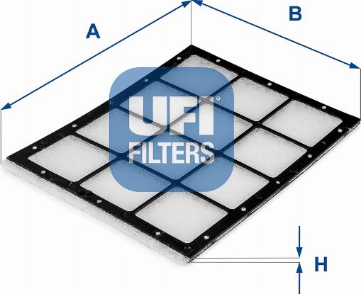 UFI 53.317.00 - Фильтр воздуха в салоне autospares.lv