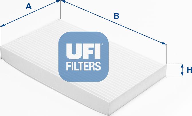 UFI 53.388.00 - Фильтр воздуха в салоне autospares.lv