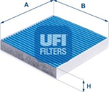 UFI 34.395.00 - Фильтр воздуха в салоне autospares.lv