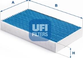 UFI 34.217.00 - Фильтр воздуха в салоне autospares.lv