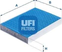 UFI 34.285.00 - Фильтр воздуха в салоне autospares.lv